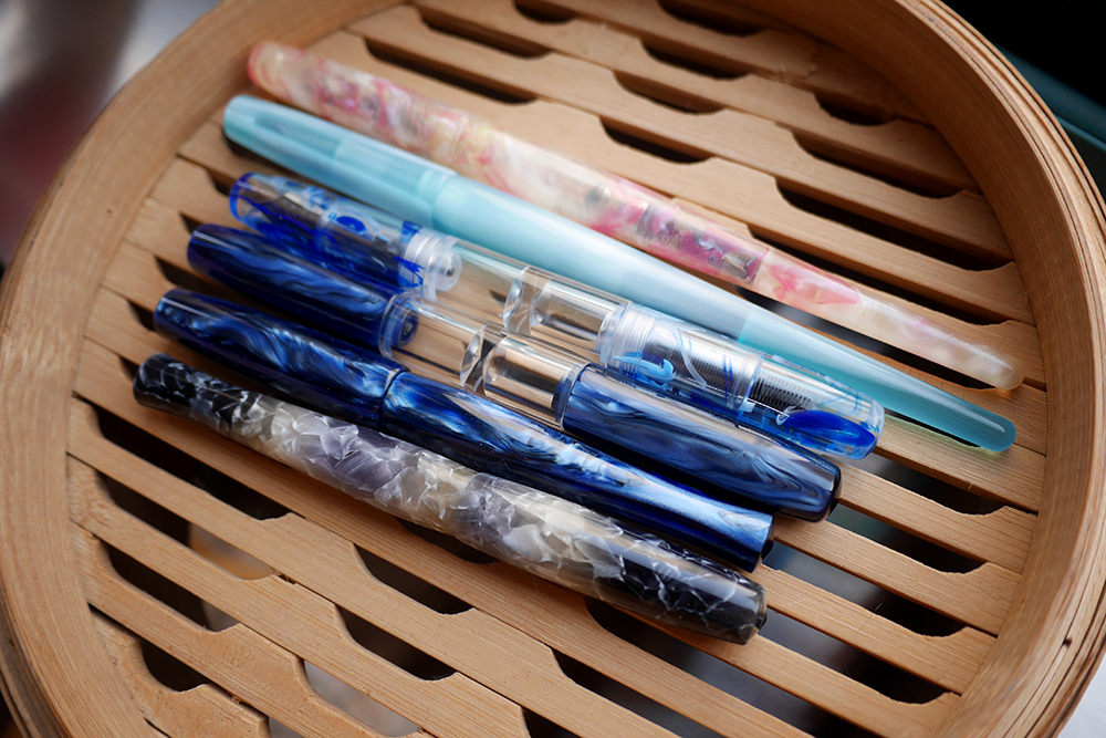 坛笔 中国钢笔论坛PENBBS坛笔 469 双头笔身灌墨 大明尖钢笔 - 图1