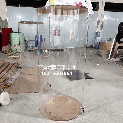 定制异形亚克力曲面弧形有机玻璃圆形圆柱亚克力板热弯加工定做 - 图1