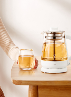 鸣盏萃取壶泾渭茯茶专用煮茶器