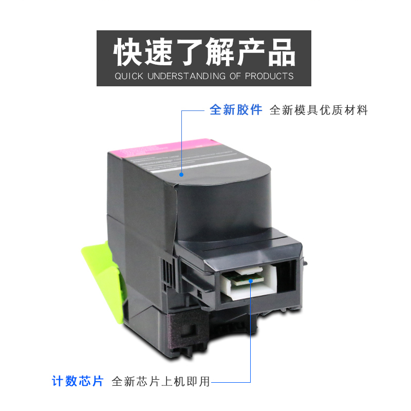 适用CTL-200H奔图CM7000FDN粉盒CP2506dn打印机墨盒CM7006FDN硒鼓 - 图0