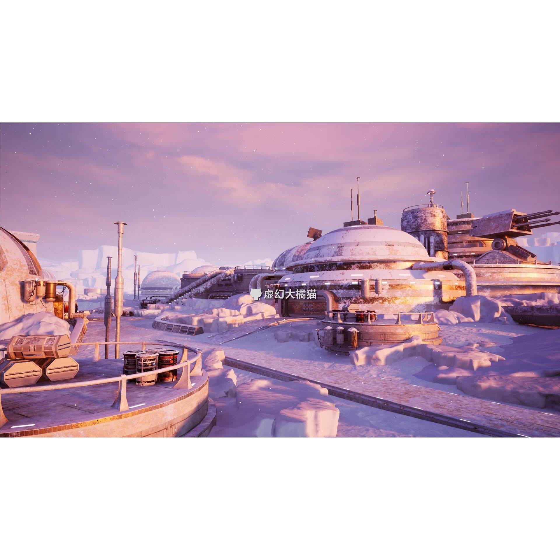 UE4UE5 Sci-Fi Snow station modular Pack科幻冰雪基地研究所FPS,淘宝优惠券,粉丝福利购,淘宝优惠卷