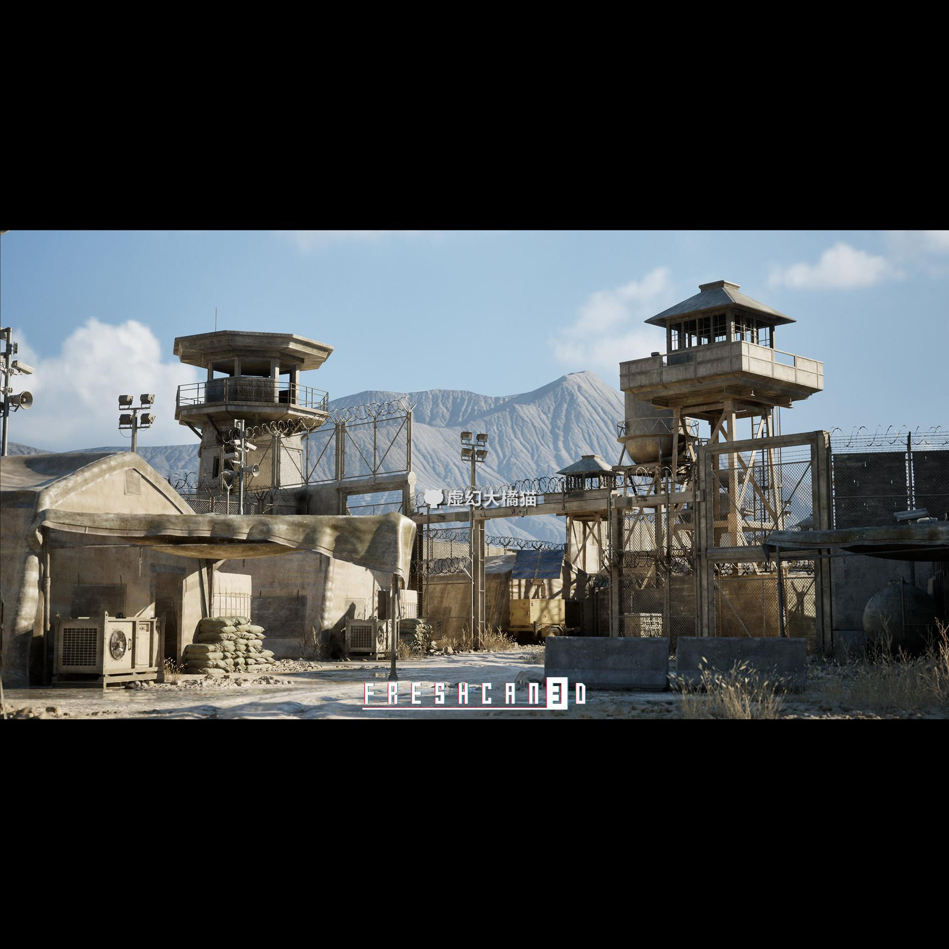 UE4虚幻5 Military Base & Camp Environment营地军事基地哨所FPS - 图3