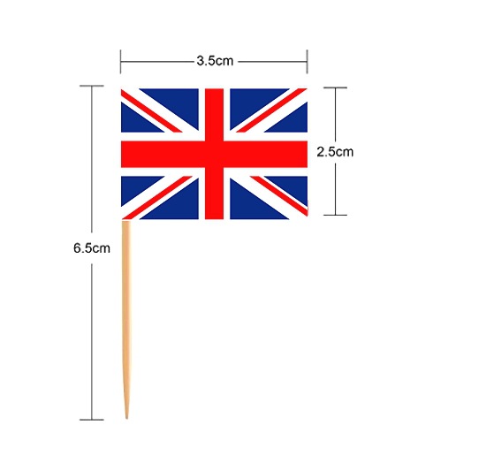 牙签小插旗派对生日酒会KTV蛋糕装饰鸡尾酒国水果签100支套满包邮 - 图0