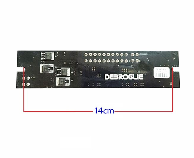 DEBROGLIE 250W 12V输入 DC-ATX转换固态 电源模块 24PIN IDY ITX - 图1