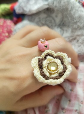 原创手作戒指合集 个性可爱戒指 不退换 满50包邮