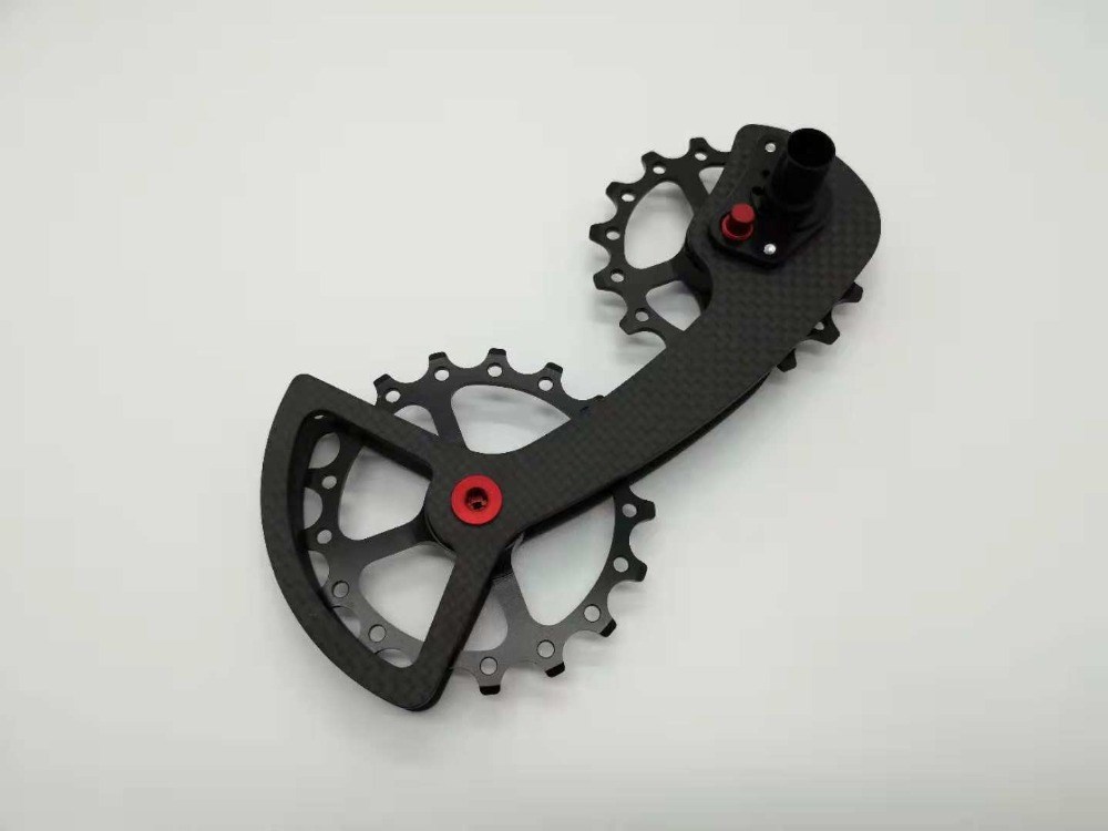 17T Carbon Fiber Bicycle Accessories  Ceramic Bearing Jockey - 图1