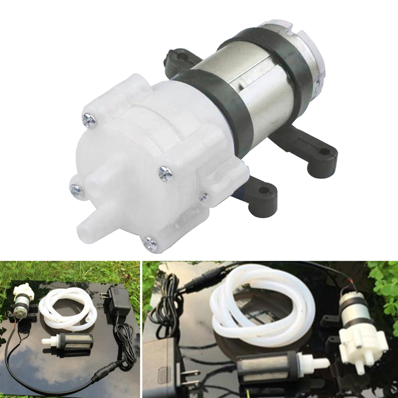 DC 6 12v Food grade 385 diaphragm pump self priming micro p - 图2