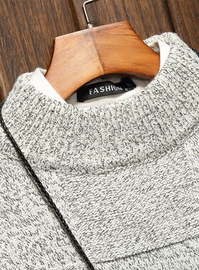 Men'S Sweaters Spring Autumn Winter Clothes 2020 Plus Pu