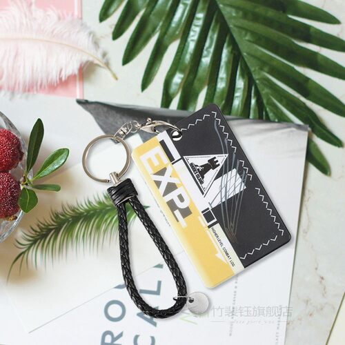 Anime Arknights Key Chain PVC keyring Rhodes Island Fun Cart - 图2