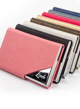 business ms. business card holder large capacity men's