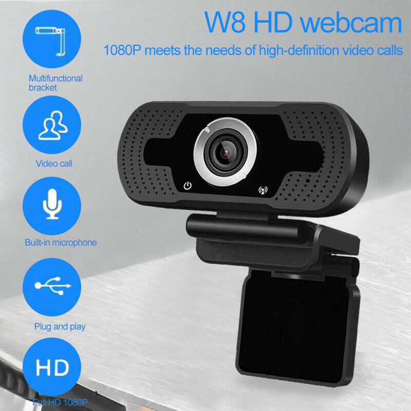 1080P HD Webcam With Microphone for PC Laptop Desktop Androi - 图1