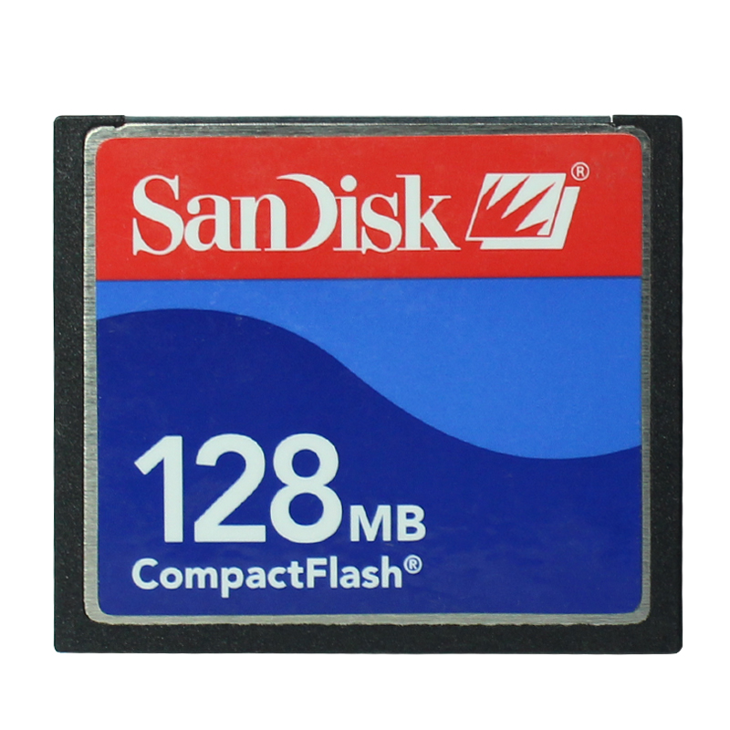 Original Sandisk CF CARD 64MB 128MB 256MB CompactFlash Card - 图1