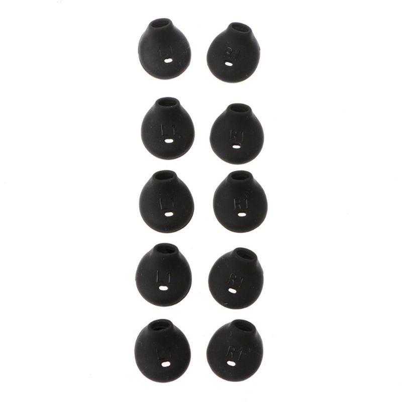 10pcs/lot Soft Silicone Ear Pads Eartips For Sony WISP500 F - 图0