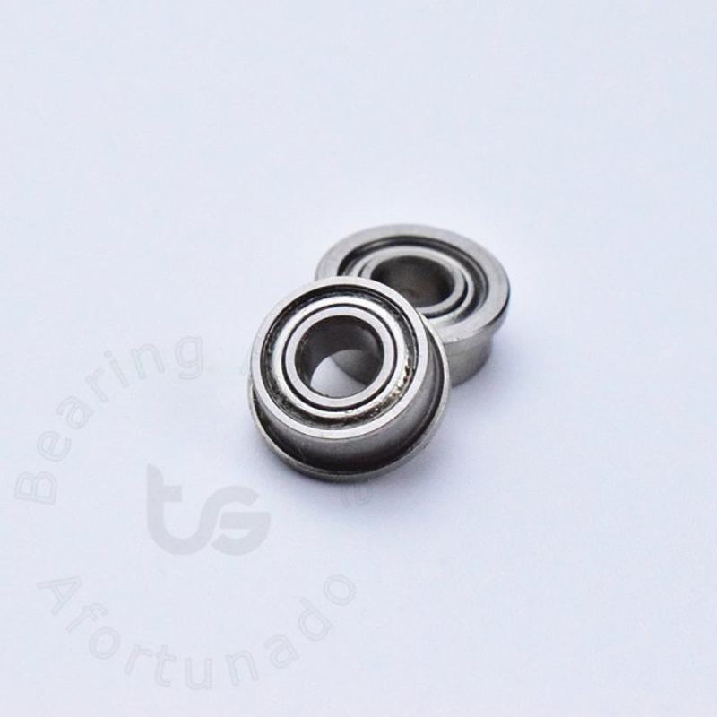 Flange 10pcs F684ZZ 4*9(10.3)*4(mm) Free shipping chrome st-图2