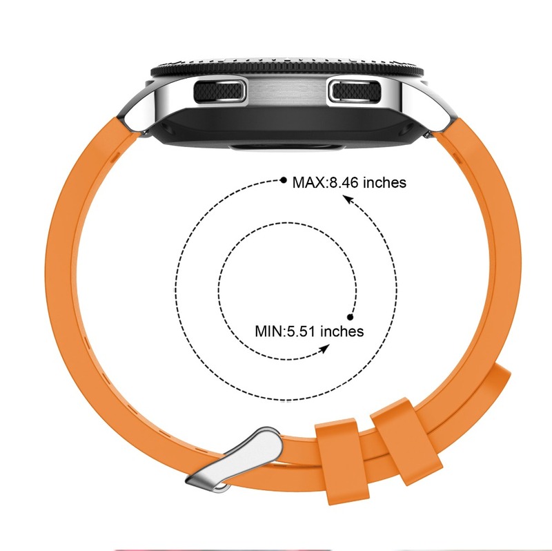 22mm soft Silicone Watch Band Strap For Samsung galaxy watch - 图3