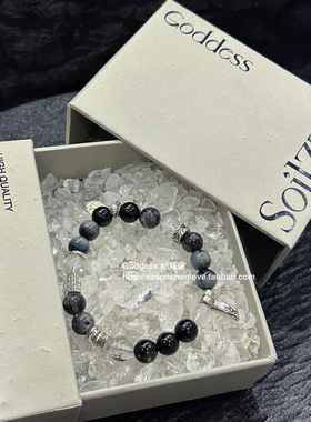 天然水晶情侣款手链手串极度招财