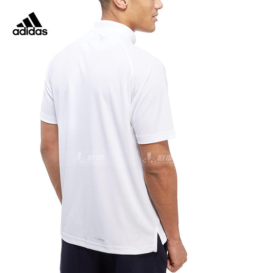 Daolang adidas Adidas lapel T-shirt short-sleeved sports POLO ClimaCool technology cool and breathable