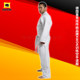 Standard cardigan style karate uniform from Germany kwon brand