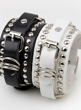 新款情侣潮流朋克手环