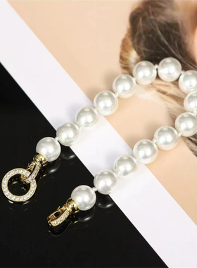 彩色大珍珠手链复古女