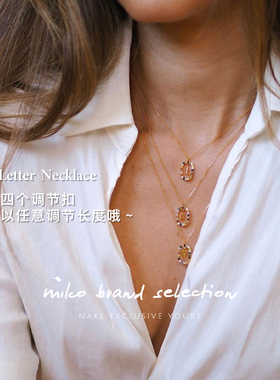 【双12清仓6折】pdpaola宝石项链