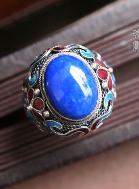 天醉花舞掐丝珐琅复古故宫彼岸花