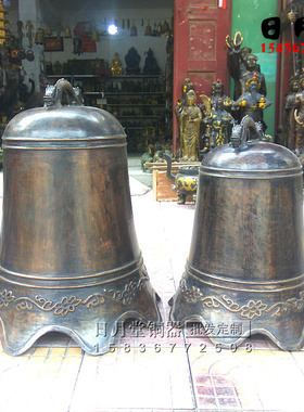 光面寺庙祠堂加厚大铜钟