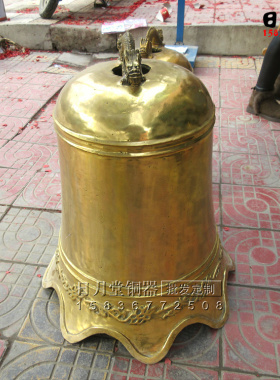 加厚纯铜光面寺庙祠堂撞钟