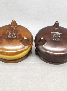 黄铜宣德炉佛堂香道用品