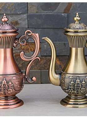 欧式风城堡金属结婚乔迁实用酒具