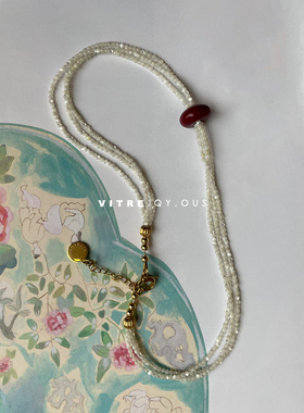 other混合材质女原创设计项链