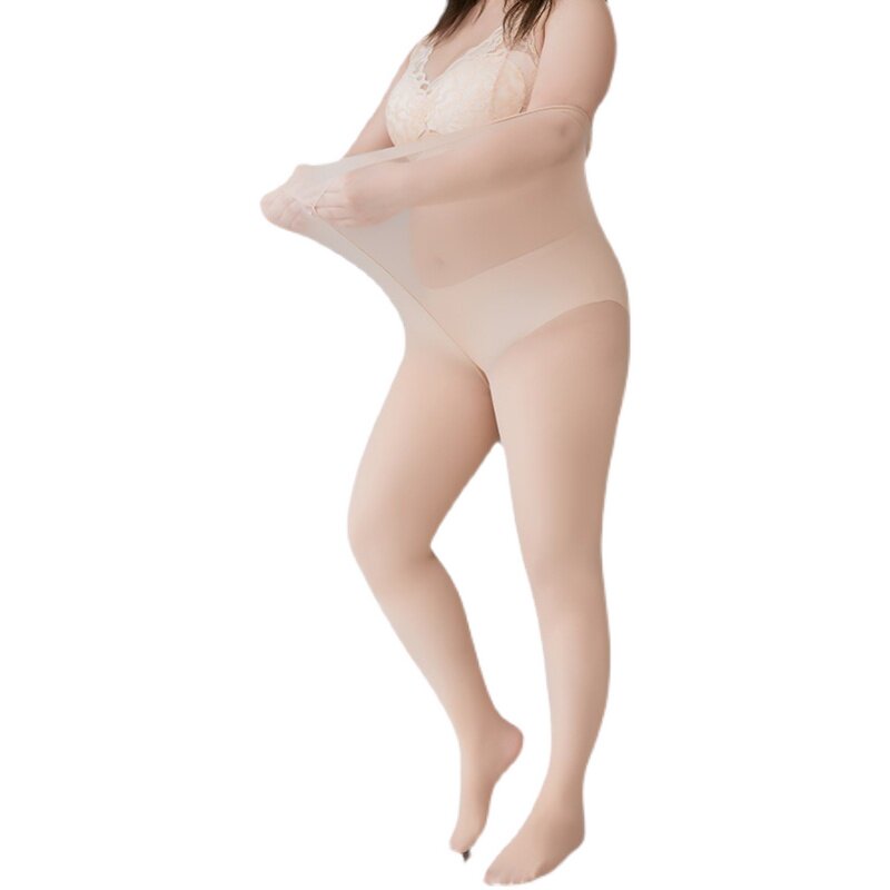 夏超特大码丝袜300防勾丝加肥加大光腿神器200斤胖mm高腰连裤袜薄,淘宝优惠券,粉丝福利购,淘宝优惠卷