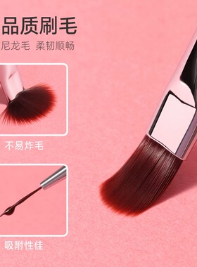 BW包旺新款美甲笔刷酒红透明亚克力光疗极细拉线晕染光疗好用专业