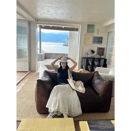 OPS LA MODE 9.21 20:00 露肤度适配藏青TANK背心 - 图2