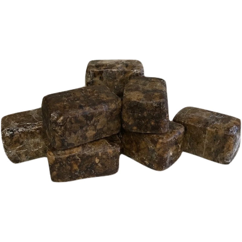 包邮Ghana raw African Black Soap 非洲加纳黑皂肥皂香皂洁面皂 - 图3