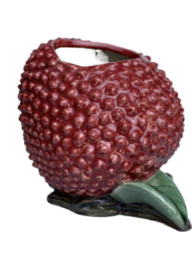 工艺公仔中式风荔枝蔬菜石湾陶瓷