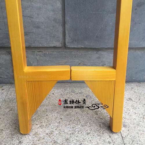 高跷成人高跷民间传统木质高跷儿童高跷木踩高跷木传统木高跷包邮 - 图1