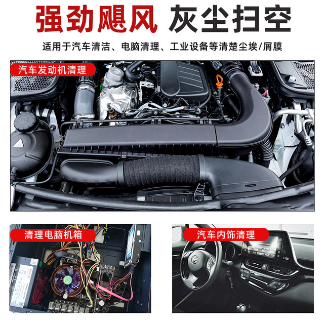 High-pressure dust blowing gun soot gun dust removal kit