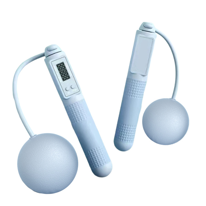 成人款两用跳绳智能计数钢丝绳体育用品家用无绳运动负重跳绳 - 图3