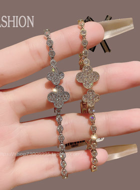 爆款月销10万件韩国进口镶钻手链