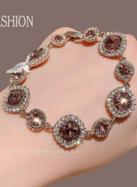 爆款月销10万件韩国进口镶钻手链