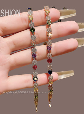 爆款月销10万件韩国进口镶钻手链