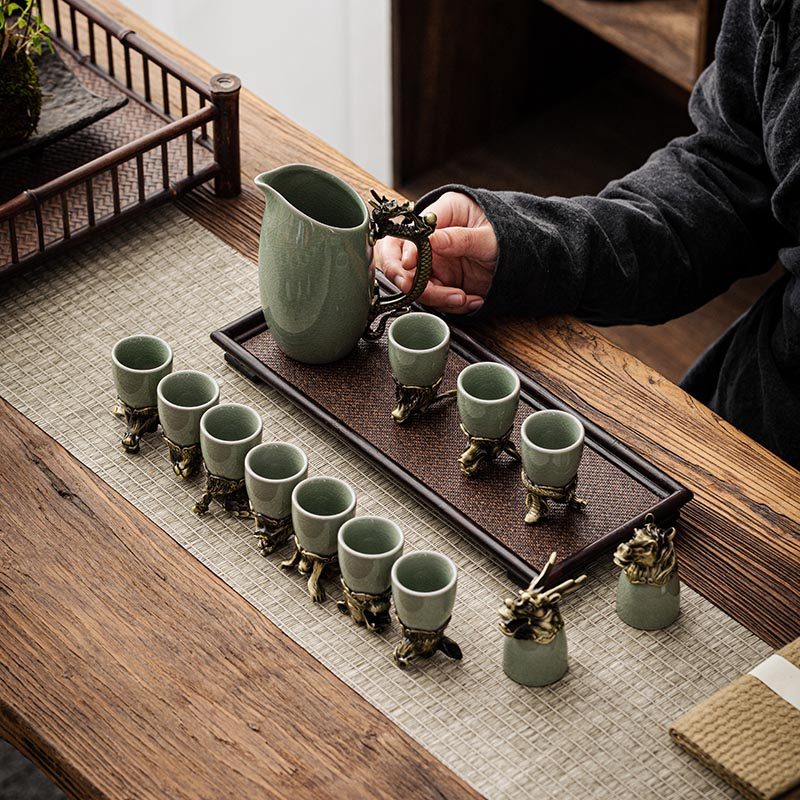 中国特色礼物暖房乔迁结婚送客户老外男士爸爸长辈生日随伴手礼品