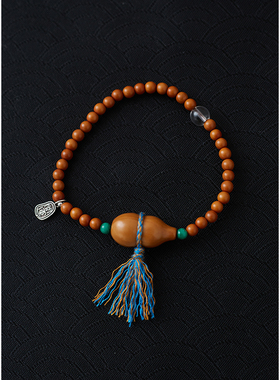 女橄榄核材质文艺复古手链