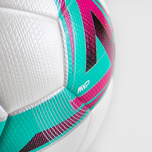 大火足球4号MVP比赛训练足球五人七人校园纤维热粘合白绿色F48811 - 图1