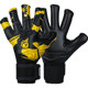 Black Gold Candy Goalkeeper Gloves with Finger Guards