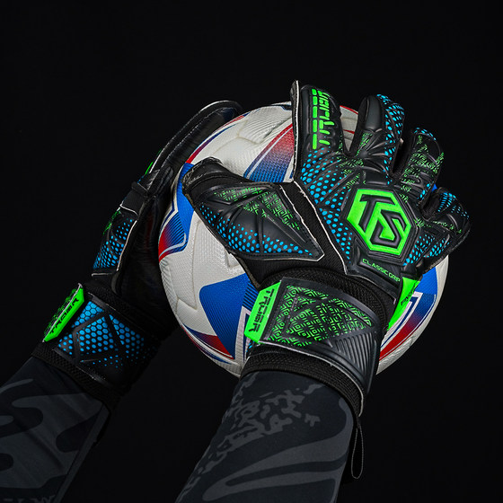 Tuobai children's training goalkeeper gloves with finger protection