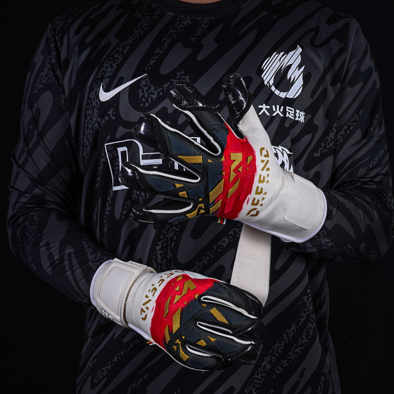 Fire Football Defense Seawolves Anti-Slip Sticky Gloves