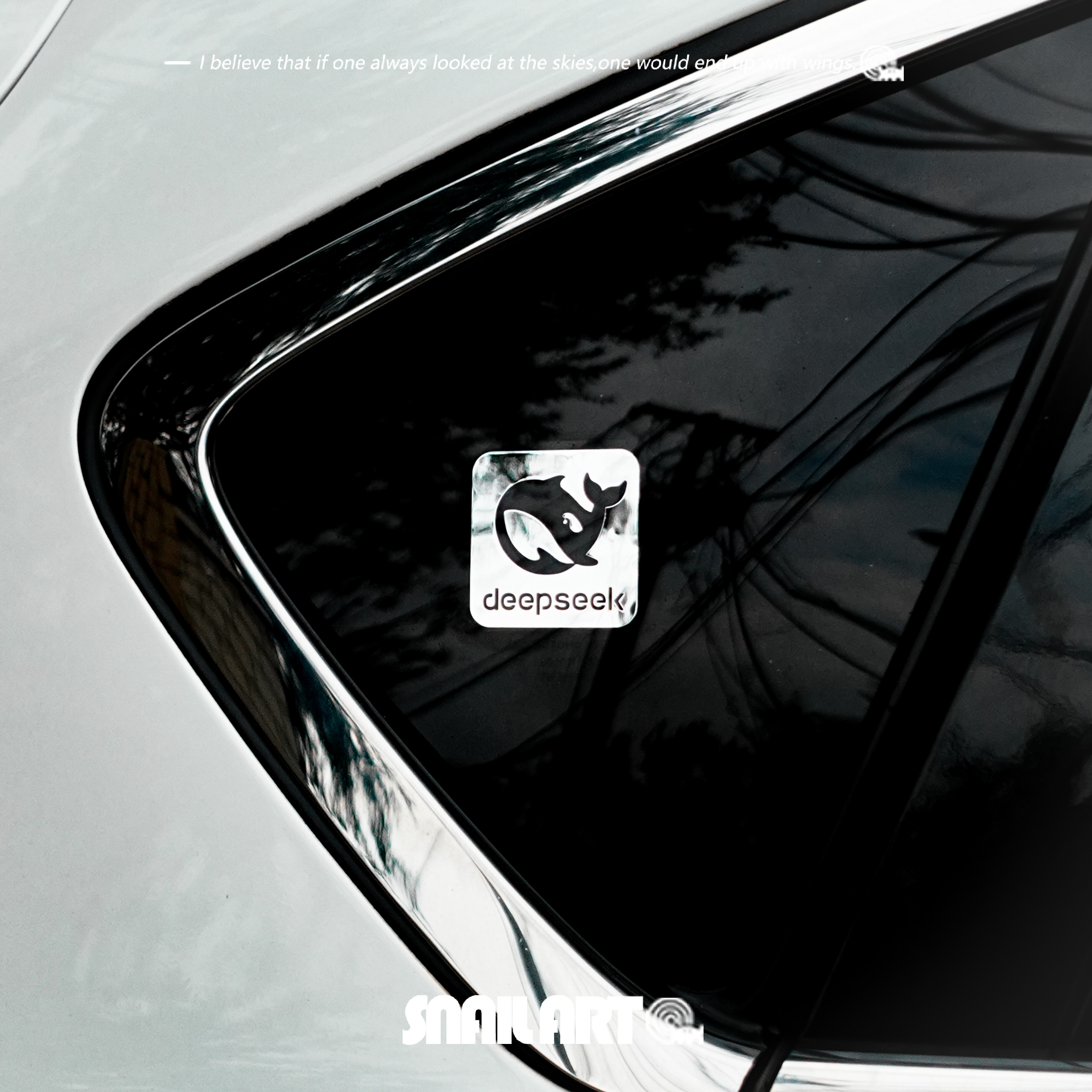 deepseek标志openai人工智能金属贴纸汽车摩托车身电脑周边装饰贴,淘宝优惠券,粉丝福利购,淘宝优惠卷