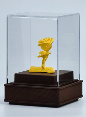 精铸足金金玫瑰花创意七夕情人节礼物送女友生日表白神器心意礼品